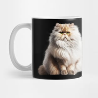 Cute Persian Cat, Fluffy Cat Lover Mug